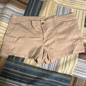 Women’s/Juniors size 19 tan shorts
